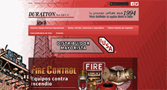 Desktop Screenshot of duratton.com